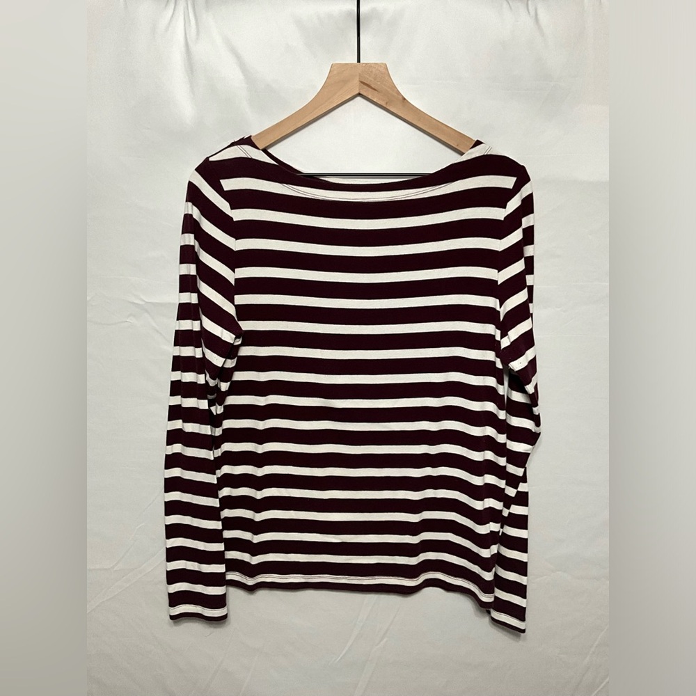 Boatneck Long Sleeve Shirt